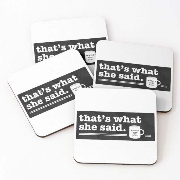 Item preview, The Office “That’s What She Said” designed and sold by cutermelon.