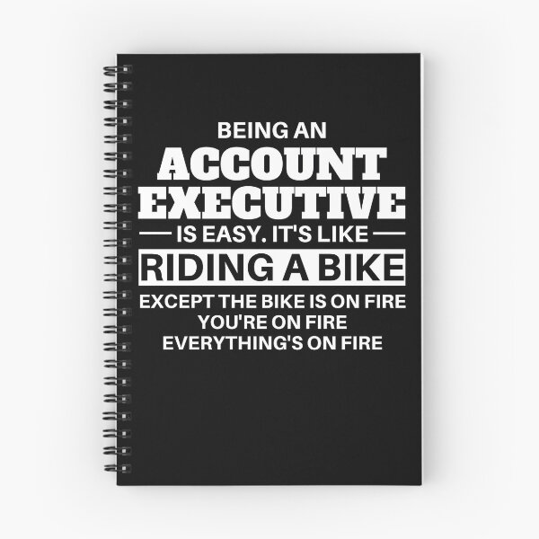 Item preview, Account Executive Riding A Bike designed and sold by clickmostro.