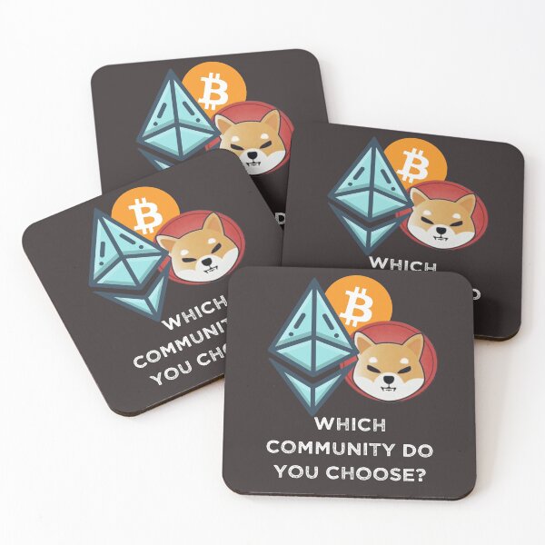 Item preview, Crypto Which Community Do You Choose? (Black) designed and sold by Heather  Hope.