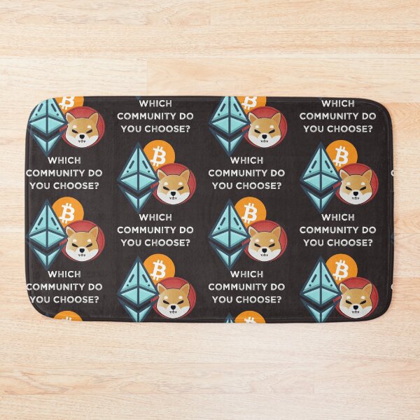 Item preview, Crypto Which Community Do You Choose? (Black) designed and sold by Heather  Hope.