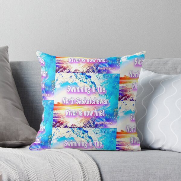 Item preview, Swimming in The North Saskatchewan River is now fine! designed and sold by pxxxdise.