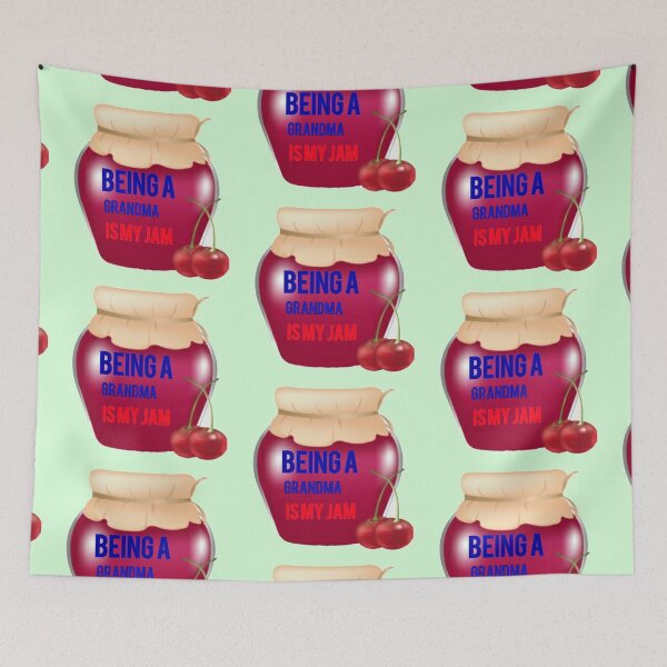 Item preview, being a grandma is my jam designed and sold by imtiyaz9661.