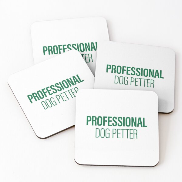 Item preview, Professional Dog Petter (Green) designed and sold by thedogewhispers.