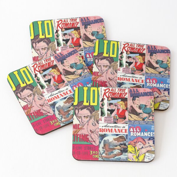 Item preview, Oldish Vintage Romance Comics Montage Set #2A designed and sold by Krispsm.
