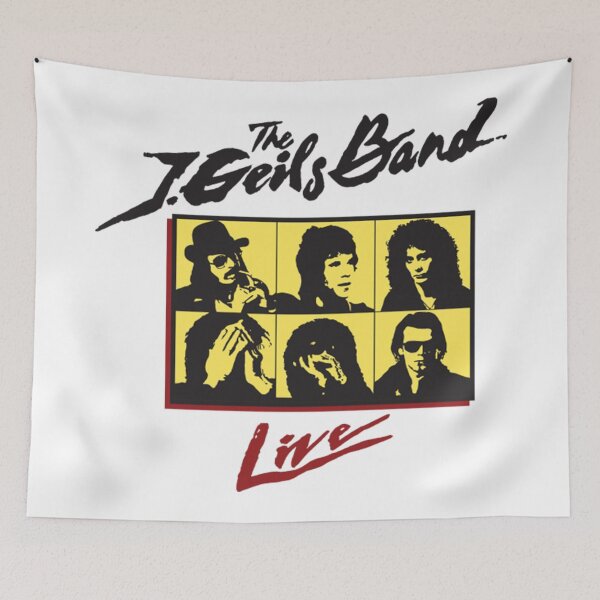 Artikelvorschau, J. Geils Band - Live-Shirt entworfen und verkauft von Jeromewood21.