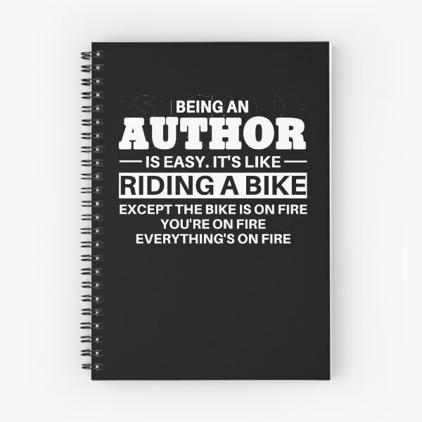 Item preview, Author Riding A Bike designed and sold by clickmostro.