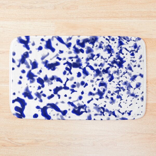 Item preview, Paint Spatter Blue designed and sold by blakcirclegirl.