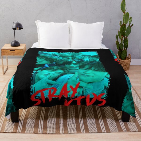 Item preview, Stray Kids Kpop Group Members Blue Korean Kpop RGB Color Design designed and sold by Piosenka Art.
