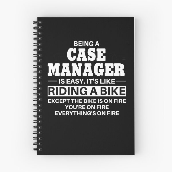 Item preview, Case Manager Riding A Bike designed and sold by clickmostro.