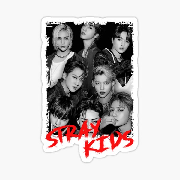 stray kids | gods menu group photo Sticker for Sale by ddaenggoodies