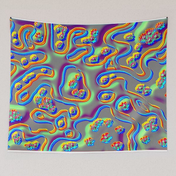 Item preview, Landscape psychedelic designed and sold by davidfraser.