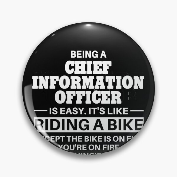 Artikelvorschau, Chief Information Officer Riding A Bike entworfen und verkauft von clickmostro.