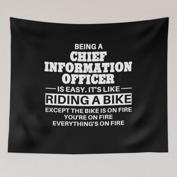 Item preview, Chief Information Officer Riding A Bike designed and sold by clickmostro.