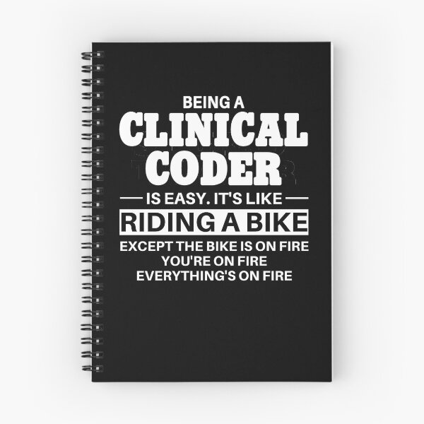 Item preview, Clinical Coder Riding A Bike designed and sold by clickmostro.