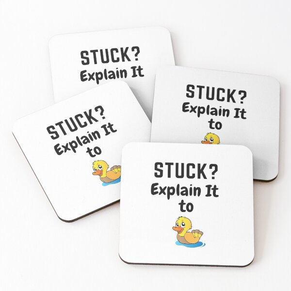 Item preview,  Stuck Duck Programmer designed and sold by CreativeMansion.