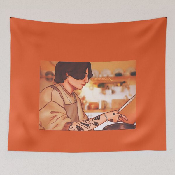 Item preview, Jungkook cooking | BTS designed and sold by art-by-emo.