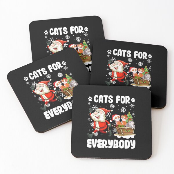 Item preview, Cat Christmas T-Shirtcats for everybody T-Shirt_by Teemaker_ designed and sold by TamAnhshap.