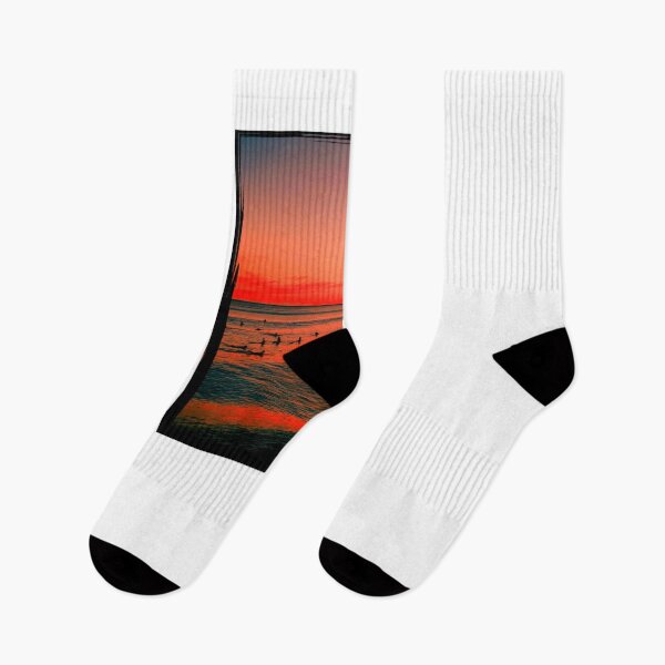 Item preview, Surfers At Dusk 505 designed and sold by MillyJordanCo.