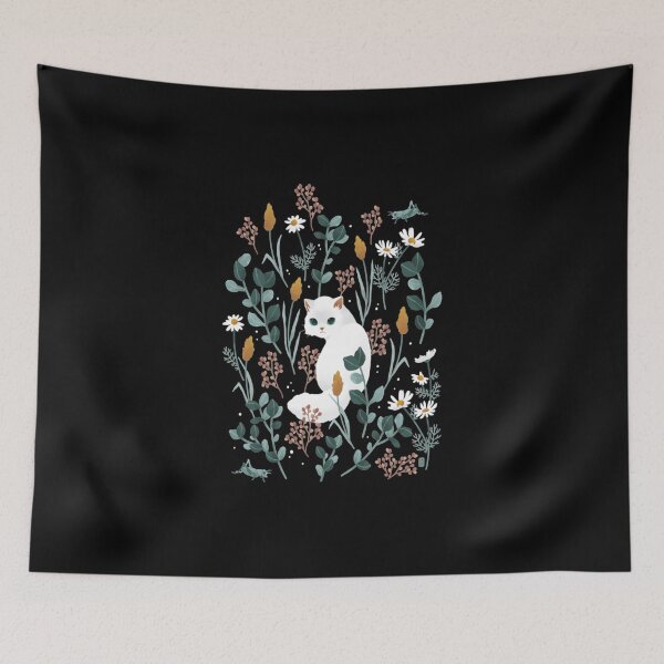 Item preview, Cat T-ShirtCat in the meadow T-Shirt_by Freeminds_ (1) designed and sold by TamAnhshap.