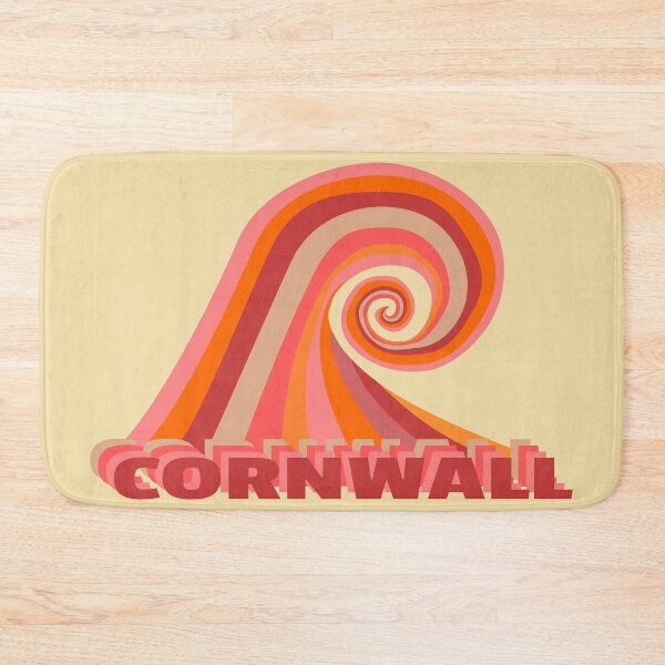 Item preview, Retro Wave Cornwall designed and sold by cashewdays.