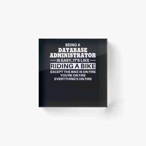 Item preview, Database Administrator Riding A Bike designed and sold by clickmostro.