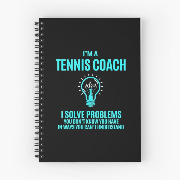 Item preview, Tennis Coach T Shirt - Tennis Coach I Solve Problems Gift Item Tee designed and sold by slinkardru.
