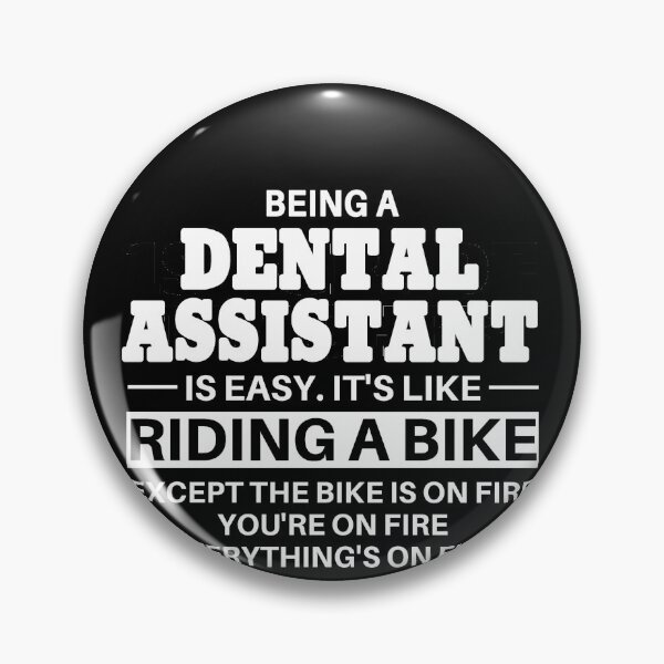 Item preview, Dental Assistant Riding A Bike designed and sold by clickmostro.