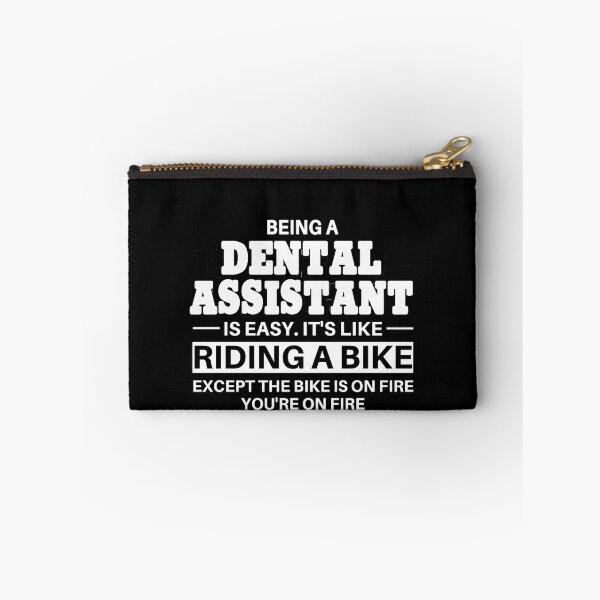 Item preview, Dental Assistant Riding A Bike designed and sold by clickmostro.