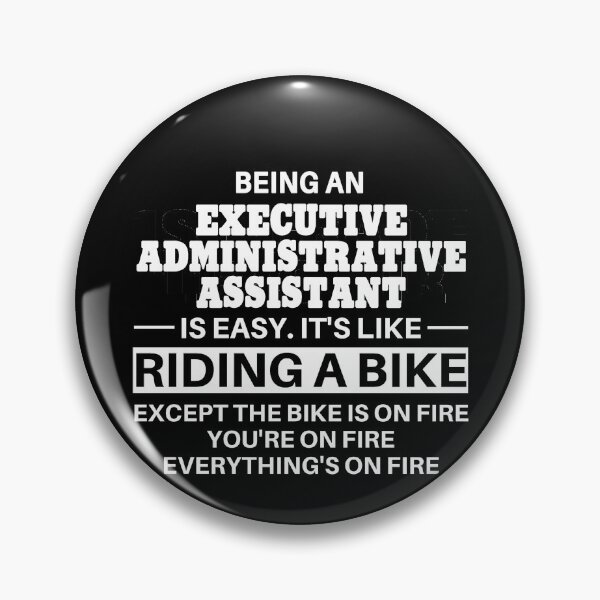 Item preview, Executive Administrative Assistant Riding A Bike designed and sold by clickmostro.