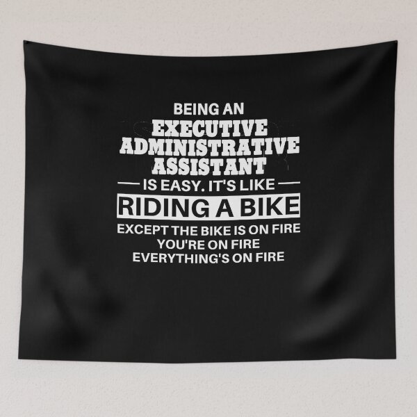 Item preview, Executive Administrative Assistant Riding A Bike designed and sold by clickmostro.