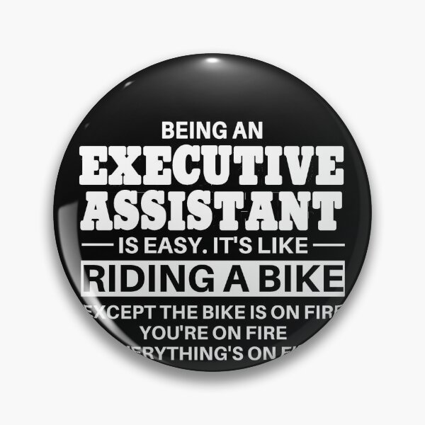 Item preview, Executive Assistant Riding A Bike designed and sold by clickmostro.