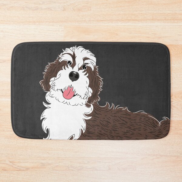Item preview, Brindle Bernedoodle designed and sold by Lulupainting.