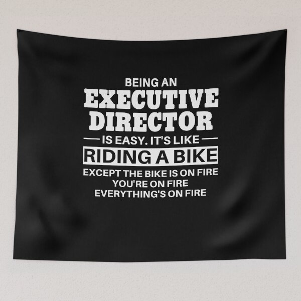 Item preview, Executive Director Riding A Bike designed and sold by clickmostro.
