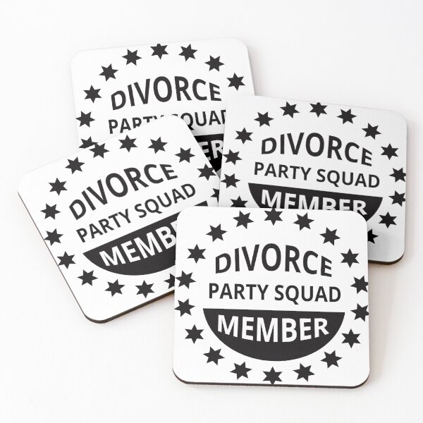 Item preview, Divorce Party Squad Member designed and sold by Mompreneur and Daughter.