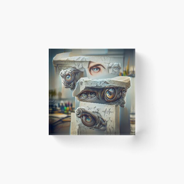 Item preview, A Collection of A Eyes designed and sold by OneStrokeBrush.