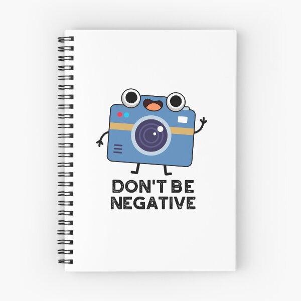 Item preview, Don't Be Negative Funny Camera Puns  designed and sold by punnybone.