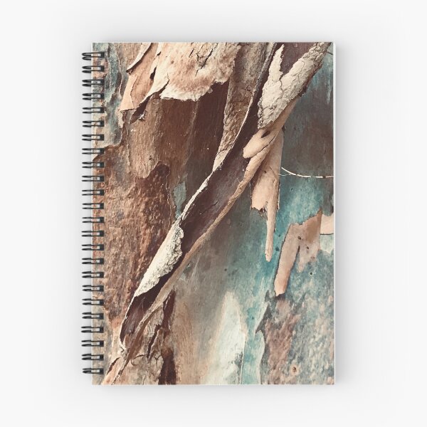 Item preview, Turquoise-Color And Rum-Hues Textured Tree Bark designed and sold by DEC02.