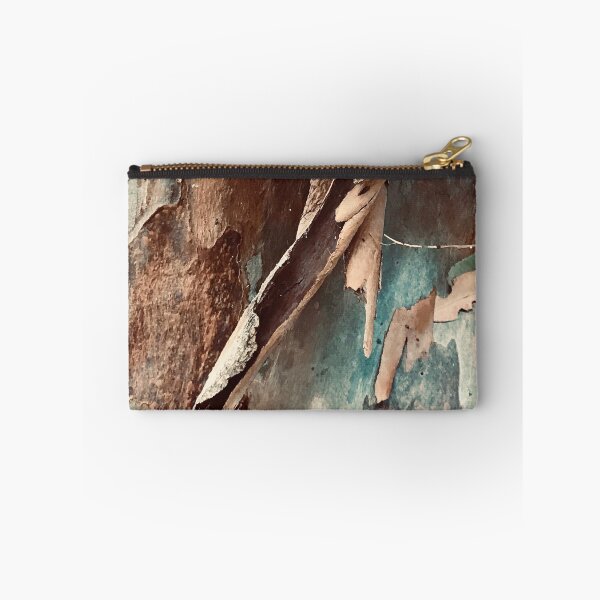 Item preview, Turquoise-Color And Rum-Hues Textured Tree Bark designed and sold by DEC02.
