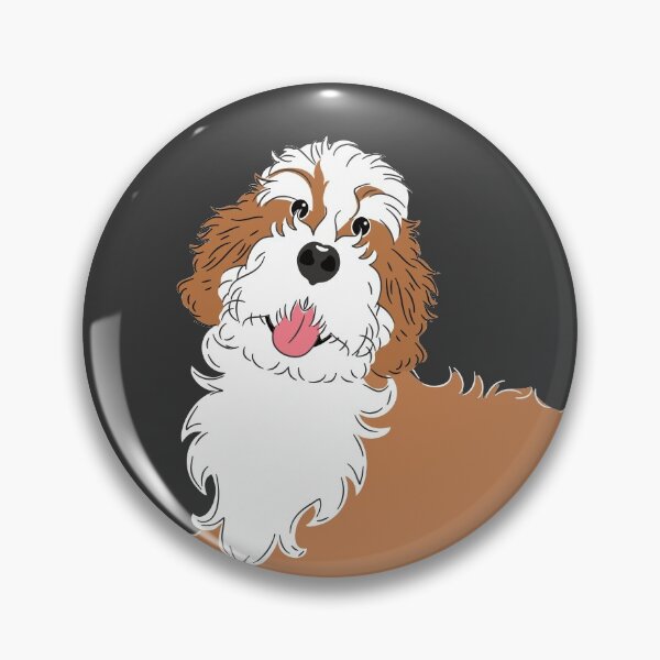 Item preview, Red Sable Bernedoodle designed and sold by Lulupainting.