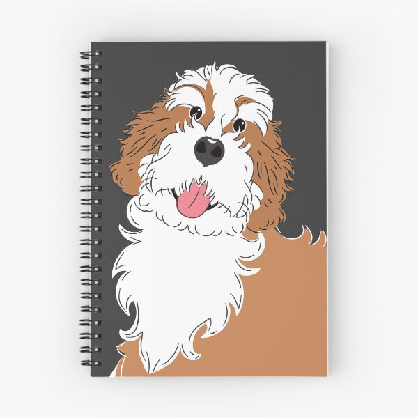 Item preview, Red Sable Bernedoodle designed and sold by Lulupainting.