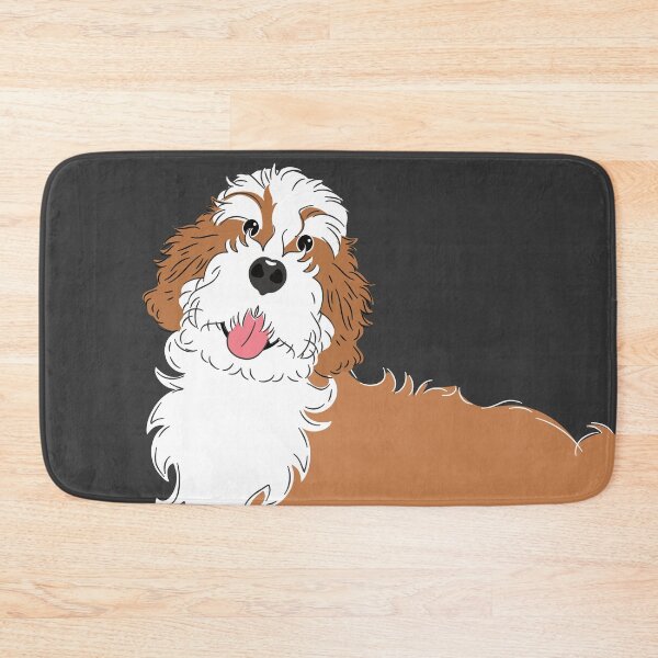 Item preview, Red Sable Bernedoodle designed and sold by Lulupainting.
