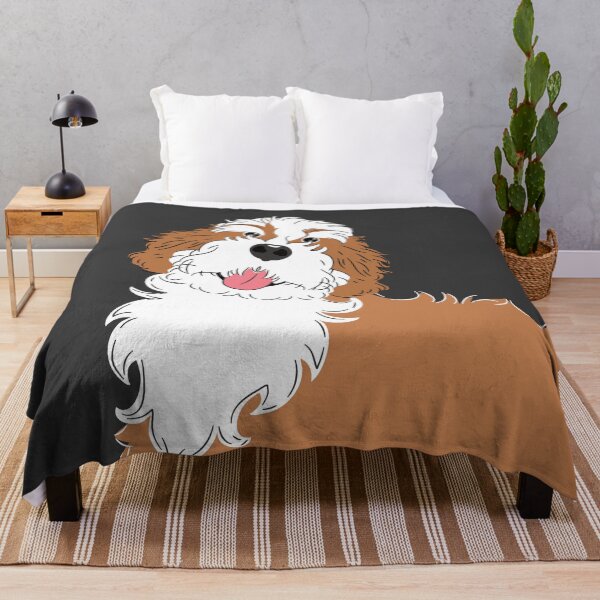 Item preview, Red Sable Bernedoodle designed and sold by Lulupainting.