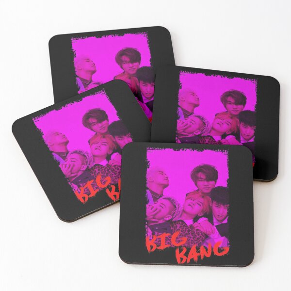 Item preview, BigBang Kpop Group Members Purple Korean Kpop RGB Color Design designed and sold by Piosenka Art.