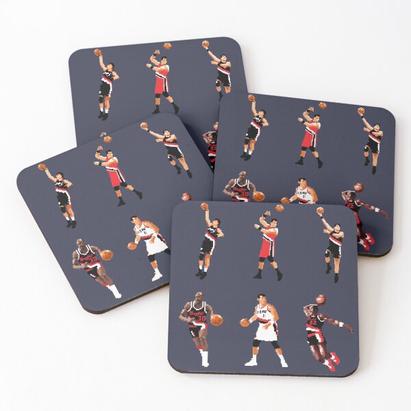 Item preview, Portland Basketball Legends (Arvydas Sabonis, Terry Porter, Clyde Drexler) Qiangy designed and sold by qiangdade.