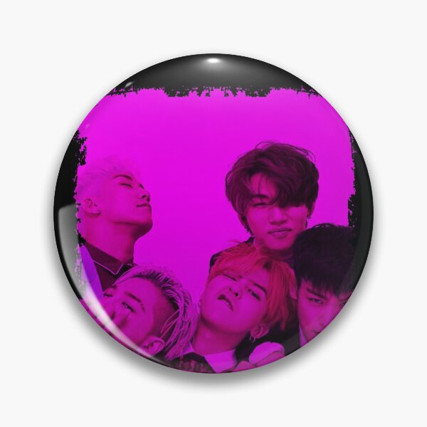 Item preview, BigBang Kpop Group Members Purple Korean Kpop RGB Color Design designed and sold by Piosenka Art.