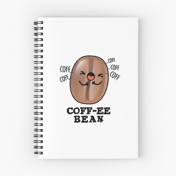 Item preview, Coff-ee Funny Coughing Coffee Bean Puns  designed and sold by punnybone.