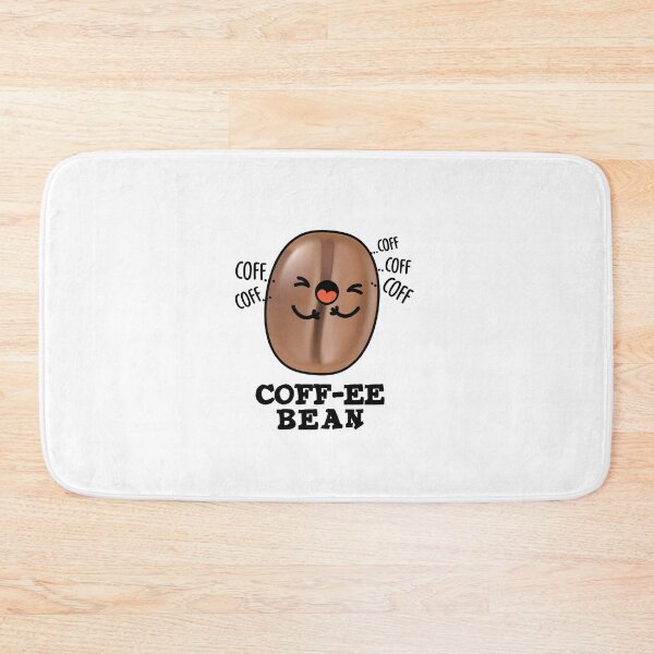 Item preview, Coff-ee Funny Coughing Coffee Bean Puns  designed and sold by punnybone.