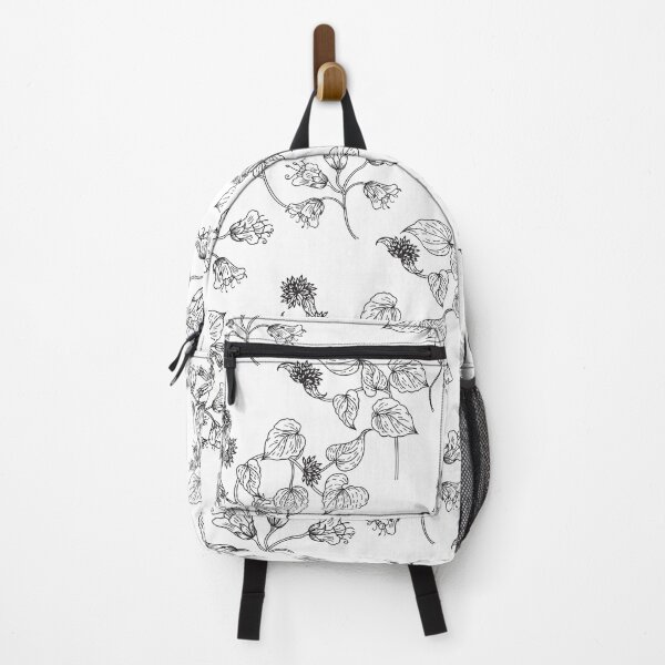 Item preview, botany monochome pattern background,nature background designed and sold by Chawanrach.