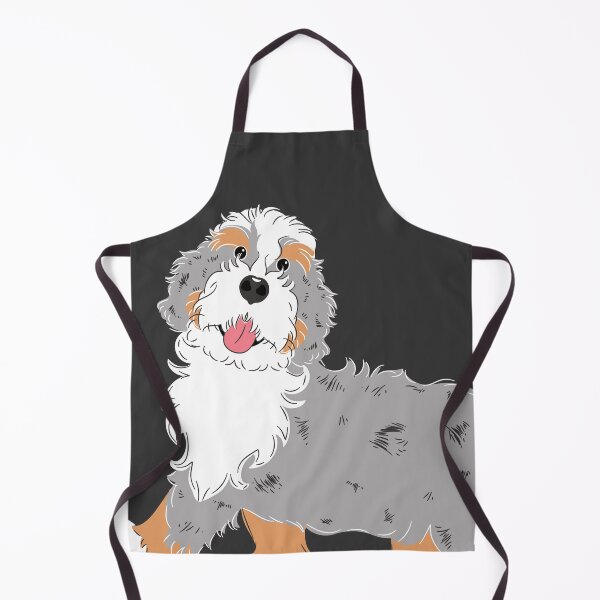 Item preview, Merle Bernedoodle designed and sold by Lulupainting.