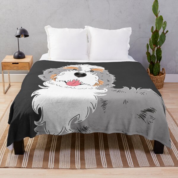 Item preview, Merle Bernedoodle designed and sold by Lulupainting.